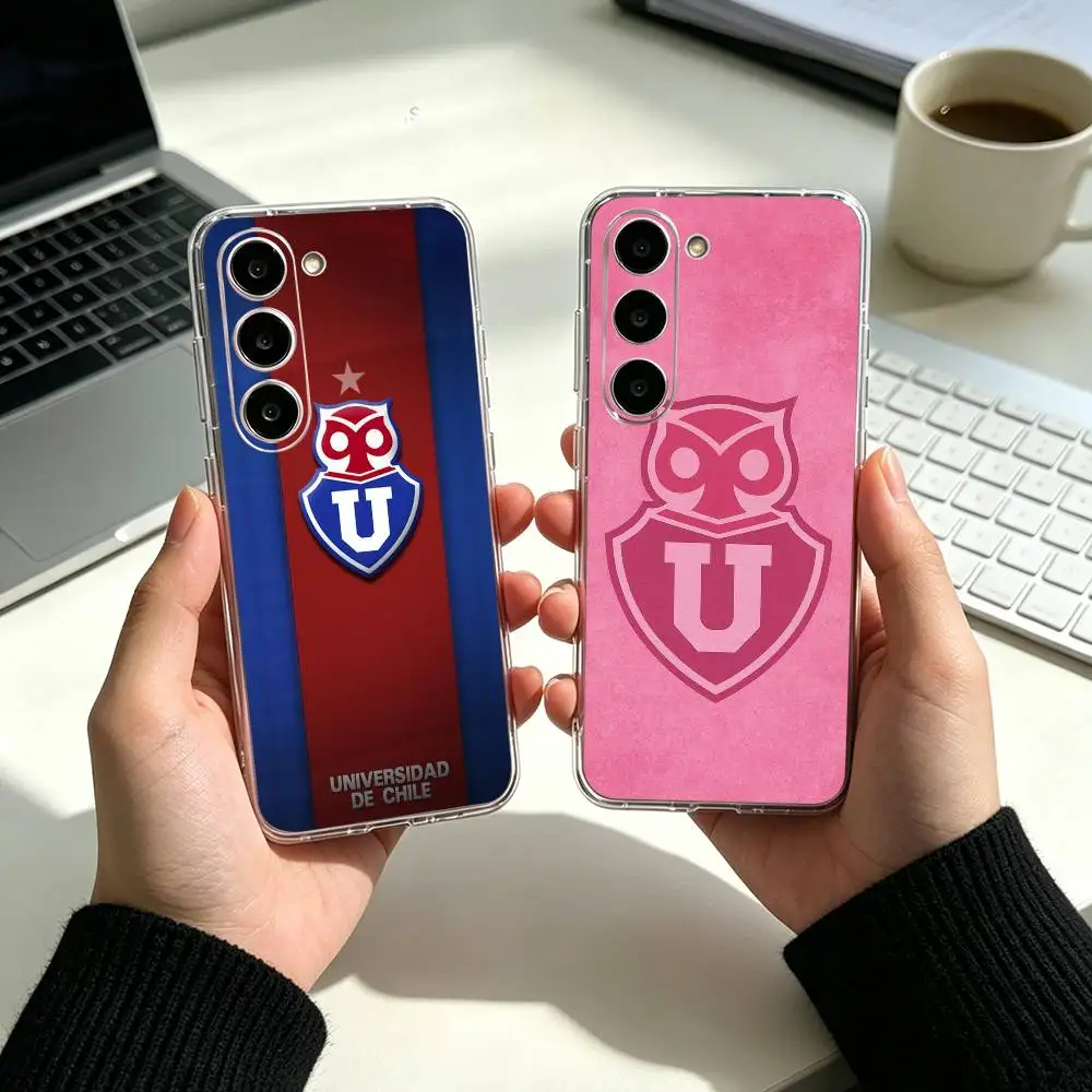 Club U-Universidad de C-Chile   Phone Case For Samsung A05 A54 A34 A24 A14 Cover Transparent Silicone Phone Cover