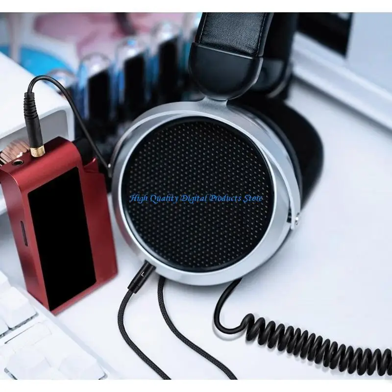 كابل سماعة سماعات الرأس U2JE Premium مع موصلات مزدوجة 3.5 ملم لـ AH-D7100 7200 D600 D9200 5200 سماعات الرأس