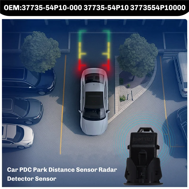

Plain 4PCS Car Rear PDC Parking Senso 37735-54P10-000 37735-54P10 For Suzuki Vitara 2015-2020 Distance Radar Sensor 3773554P10