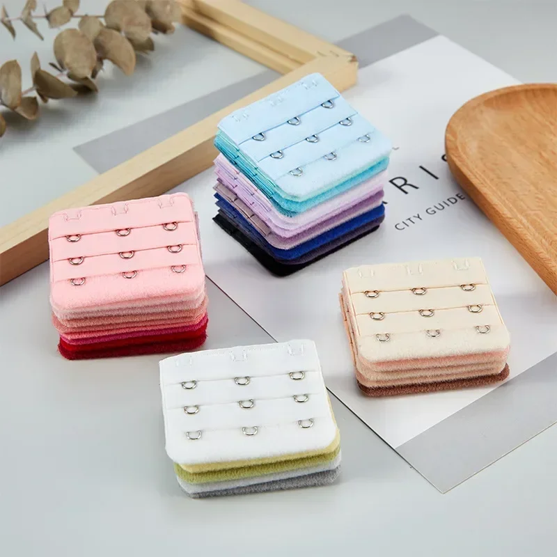 1/3 Pcs Bra Extenders Strap Extension 3 Hooks 3 Rows Underwear Adjustment Button Womens Accessoires 5*5.5 Cm image 4