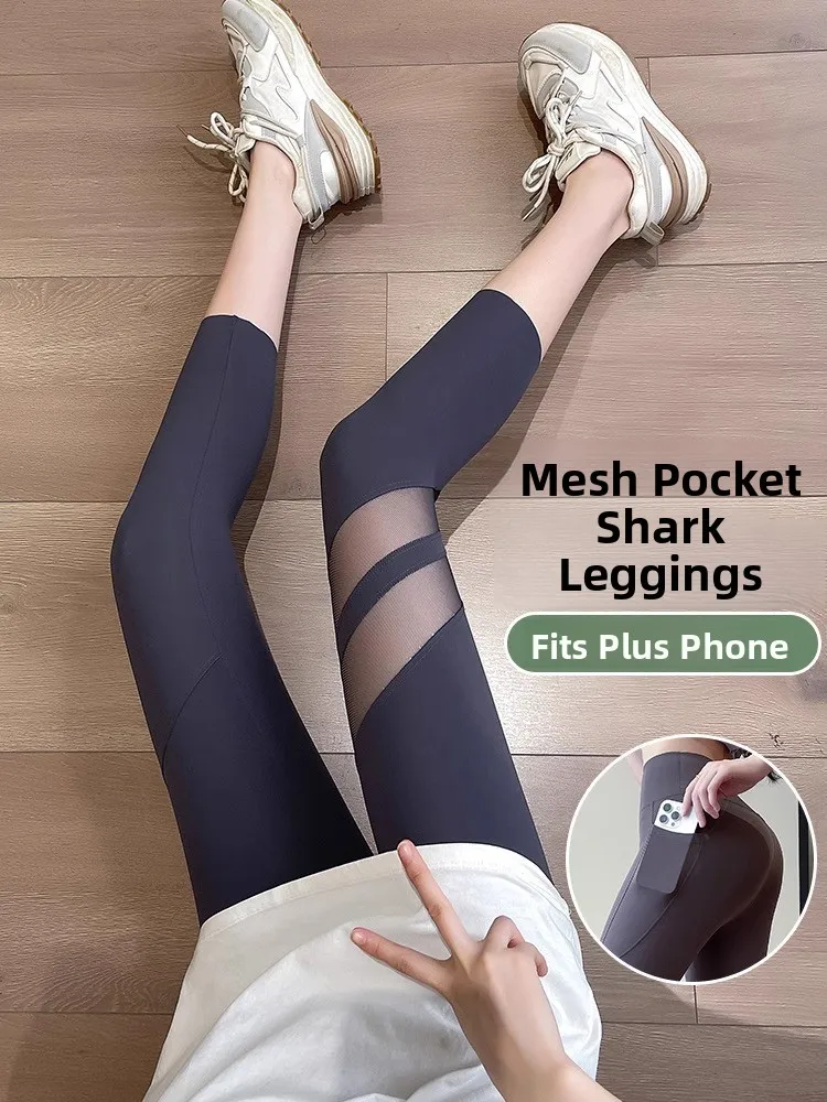 

Женские леггинсы для фитнеса и йоги с высокой талией, моделирующие фигуру, с эффектом подтяжки живота и ягодиц, с карманами, новинка 2025 года