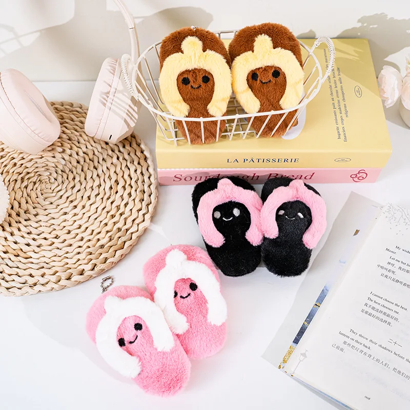 12 سنتيمتر/4.72in الكرتون نعال شاطئ صغيرة Kawaii أفخم ظهره الأجهزة الطرفية اكسسوارات تحصيل الإبداع الحلي لعبة الهدايا #2