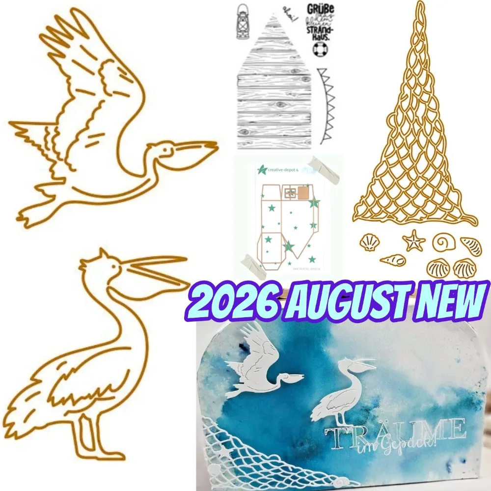 Strickhase im Schaukelstuhl 2025, neue Stempel zum Basteln, Prägen, Herstellen von Papier, Grußkarten, Vorlage, DIY, handgefertigt