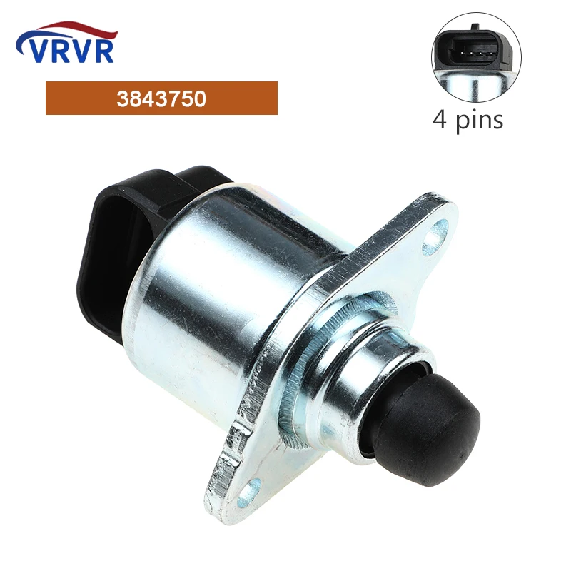 VRVR 3843750 Idle Air Control Valve 3843751 3857696 For Volvo Penta 4.3 5.0 5.7 L GI GXI GM