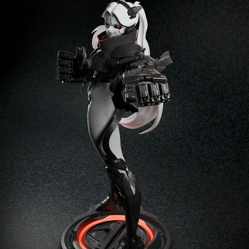 1/24 1/12 Resin Figure Assembled Model Kit Steampunk Lolita Girl Warrior Miniature Garage Kit Unassembled Unpaint 3D printing