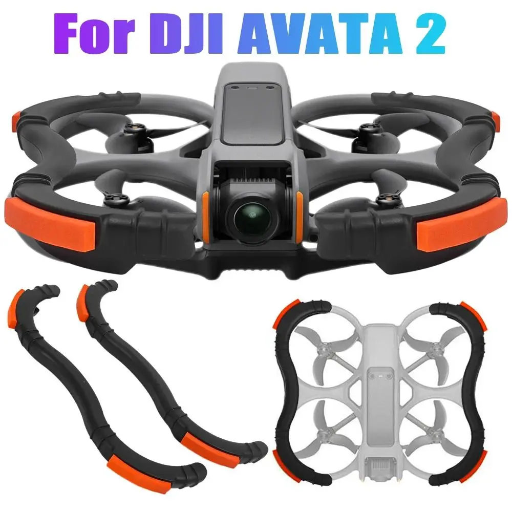 1 paio di coperture per elica per drone antiurto, anello di protezione di sicurezza anticollisione, paraurti protettivo leggero per DJI Avata 2