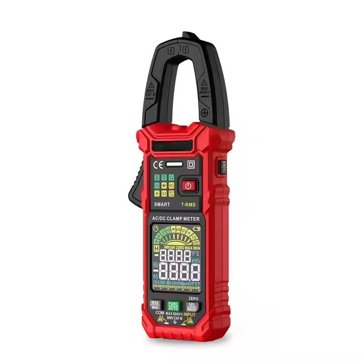 

Manufacturer Habotest HT203D New Arrival 6000 Counts Digital AC/DC 600A Smart Clamp Meter Multimeter True RMS Non-Contact