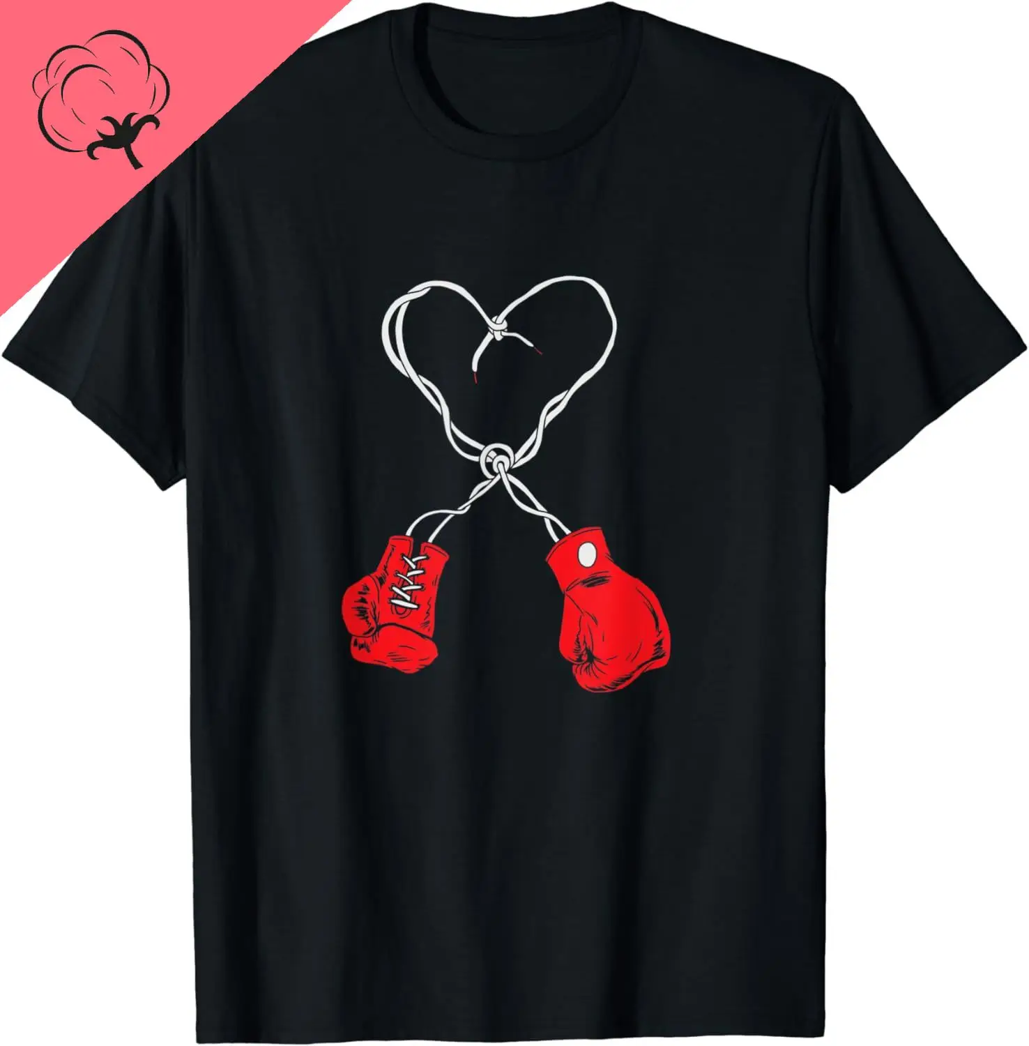 Boxing Boxer Valentines Day Heart Boxing Fight Box Club T-Shirt Fight Club T Shirt  Graphic T Shirts Cotton Men Clothing Tops