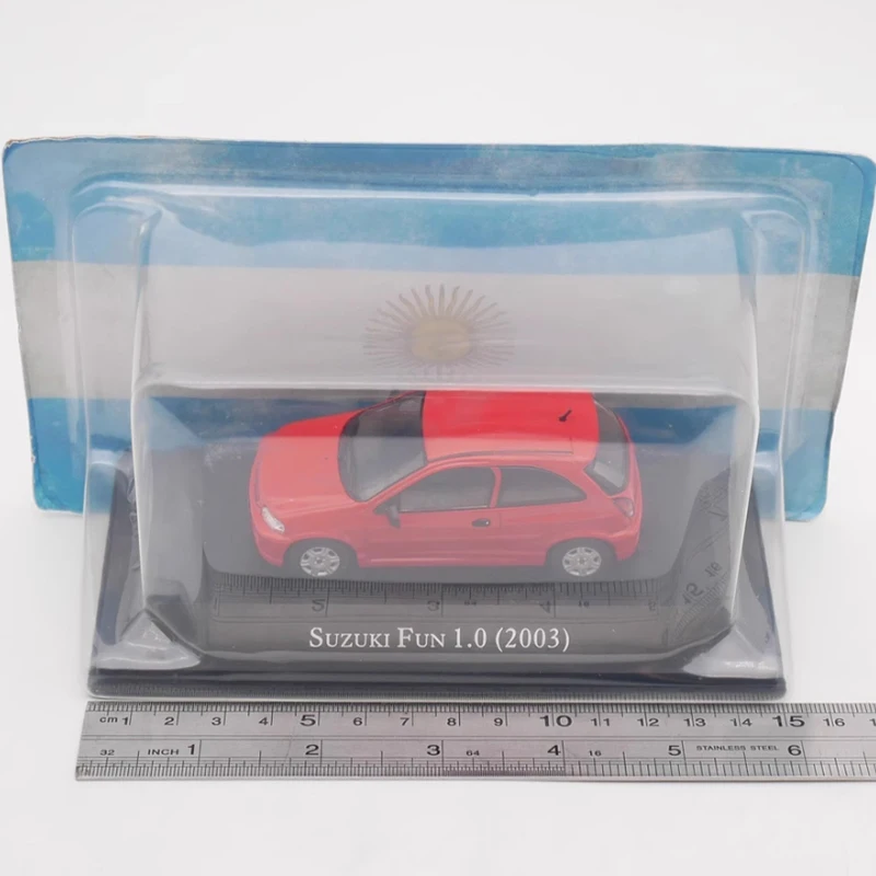 

IXO 1:43 Scale Suzuki Fun 1.0 2003 Car Diecast Alloy Car Model Collection Souvenir Static Gift Ornaments Display