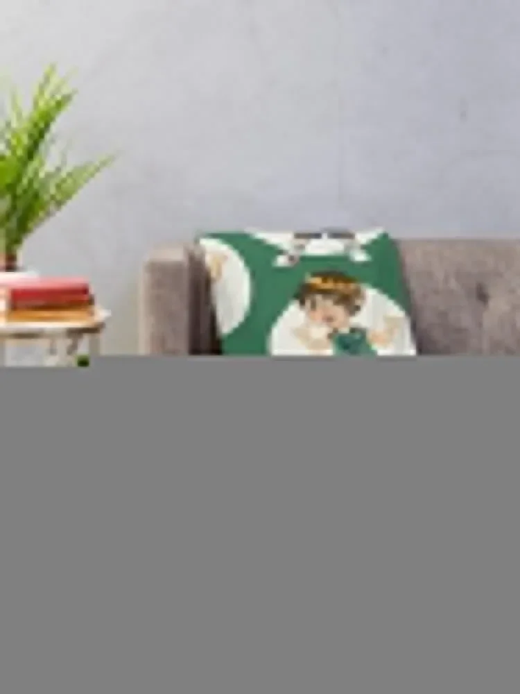 King Kid Ari (White Variant) Throw Blanket Hairys Decorative Sofa Blankets