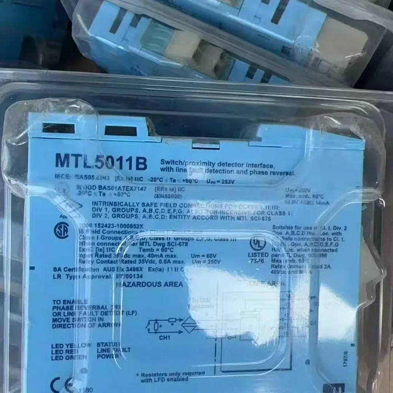 

Free Shipping MTL4541 MTL5011B MTL5544D MTL5544 MTL5516C MTL4516 MTL Safety Barrier Original New