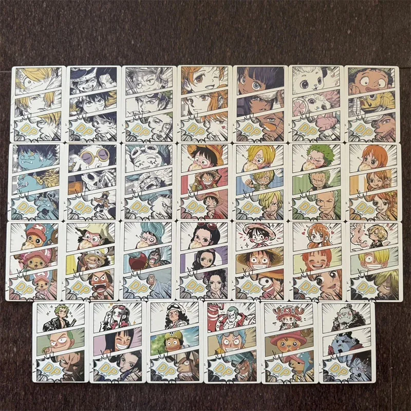 Milai Anime One Piece SSR VG DP DFC Set of Cards Luffy Sanji Zoro Robin Nami Collection Cards Christmas Birthday Gifts Toys