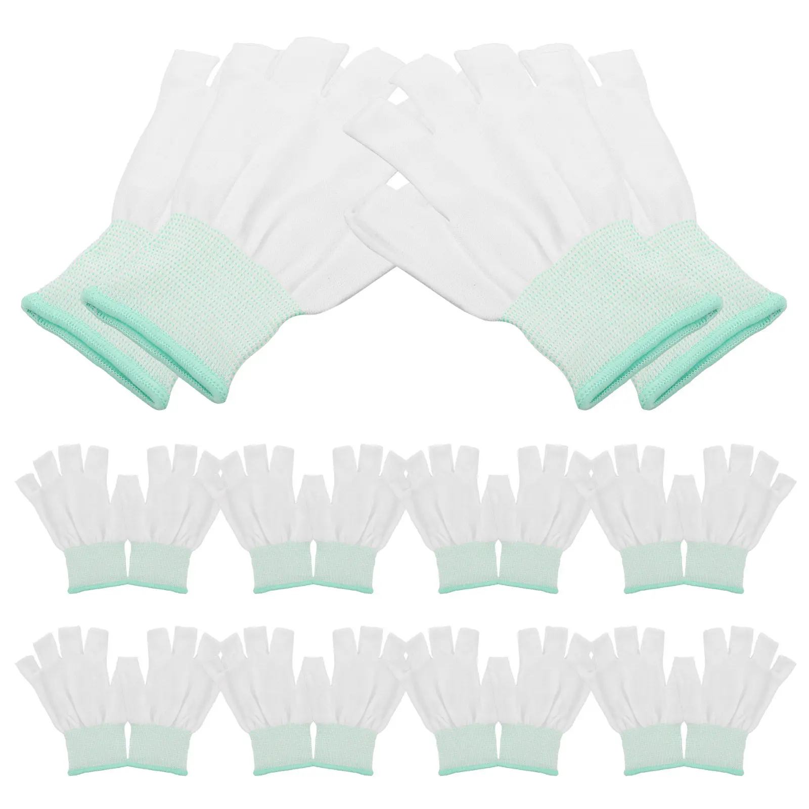 

10Pairs Wearresistant Gardening Gloves Cutresistant Breathable Comfortable Fit for Outdoor Yard Working Protection