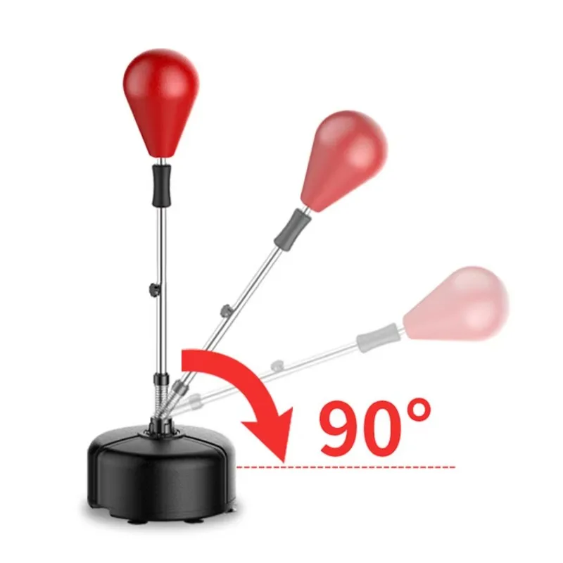 

Speed Adjustable Freestanding Boxing Punching Ball & Sand Bag Reflex Boxing Ball Adult Punching Bag with Stand