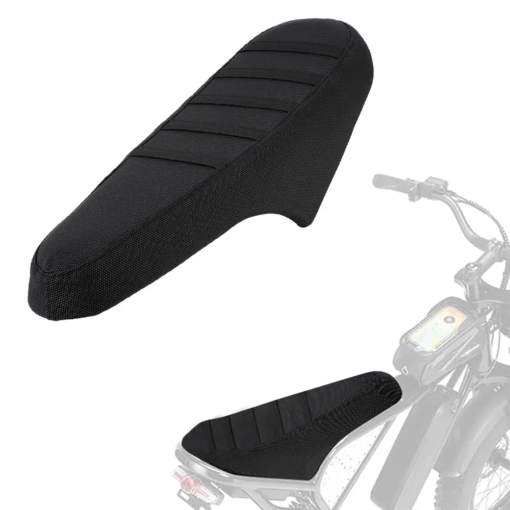 Motorcycle Seat Cover Waterdicht Antislip Deeltjes Ontwerp PVC Voor Ridstar Q20 Elektrische Fiets E-bike Scooter Fietsaccessoires