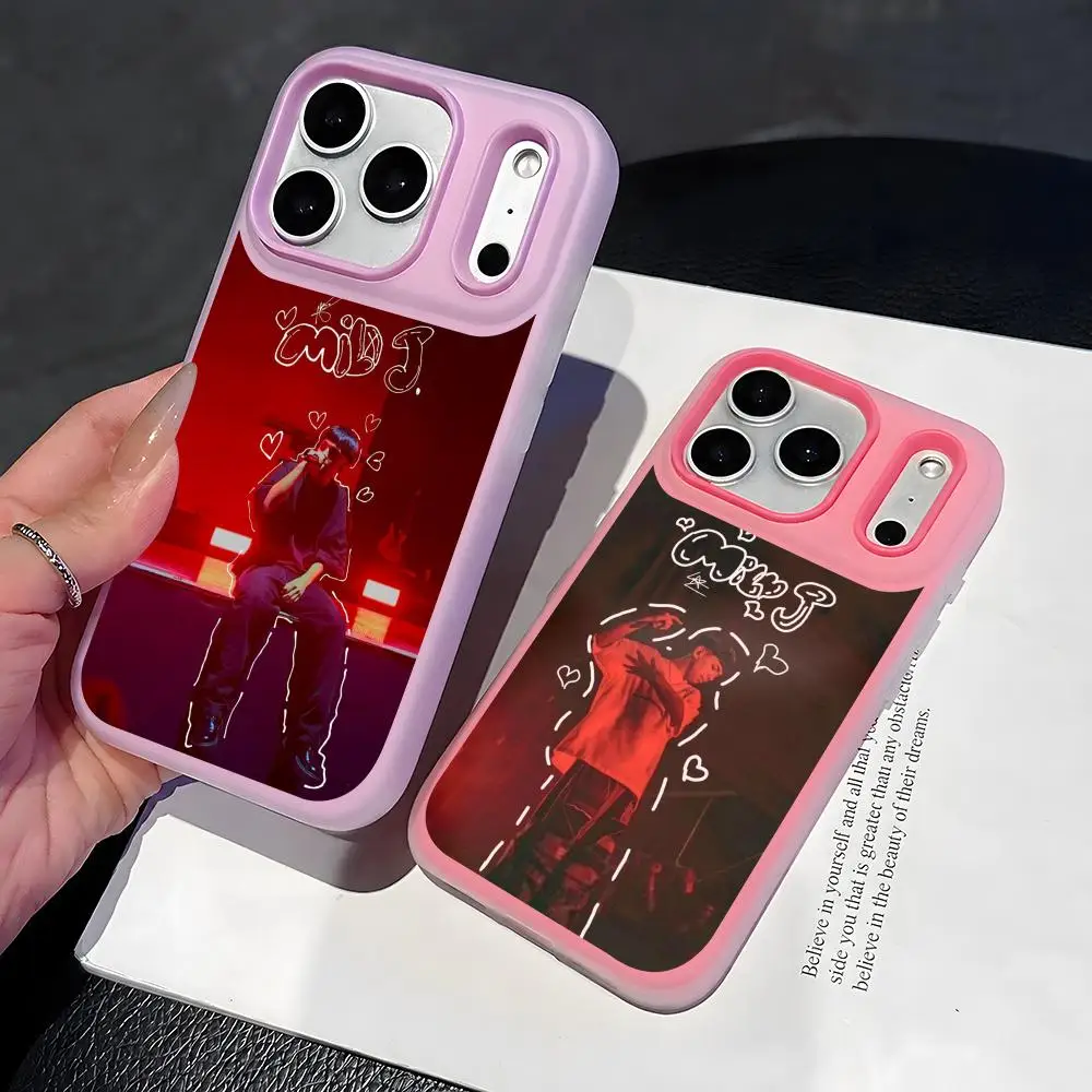 Singer M-Milo J Phone Case 2-in-1 Detachable Clear with Card Holder for iPhone 12-17 Soft Multi-Color