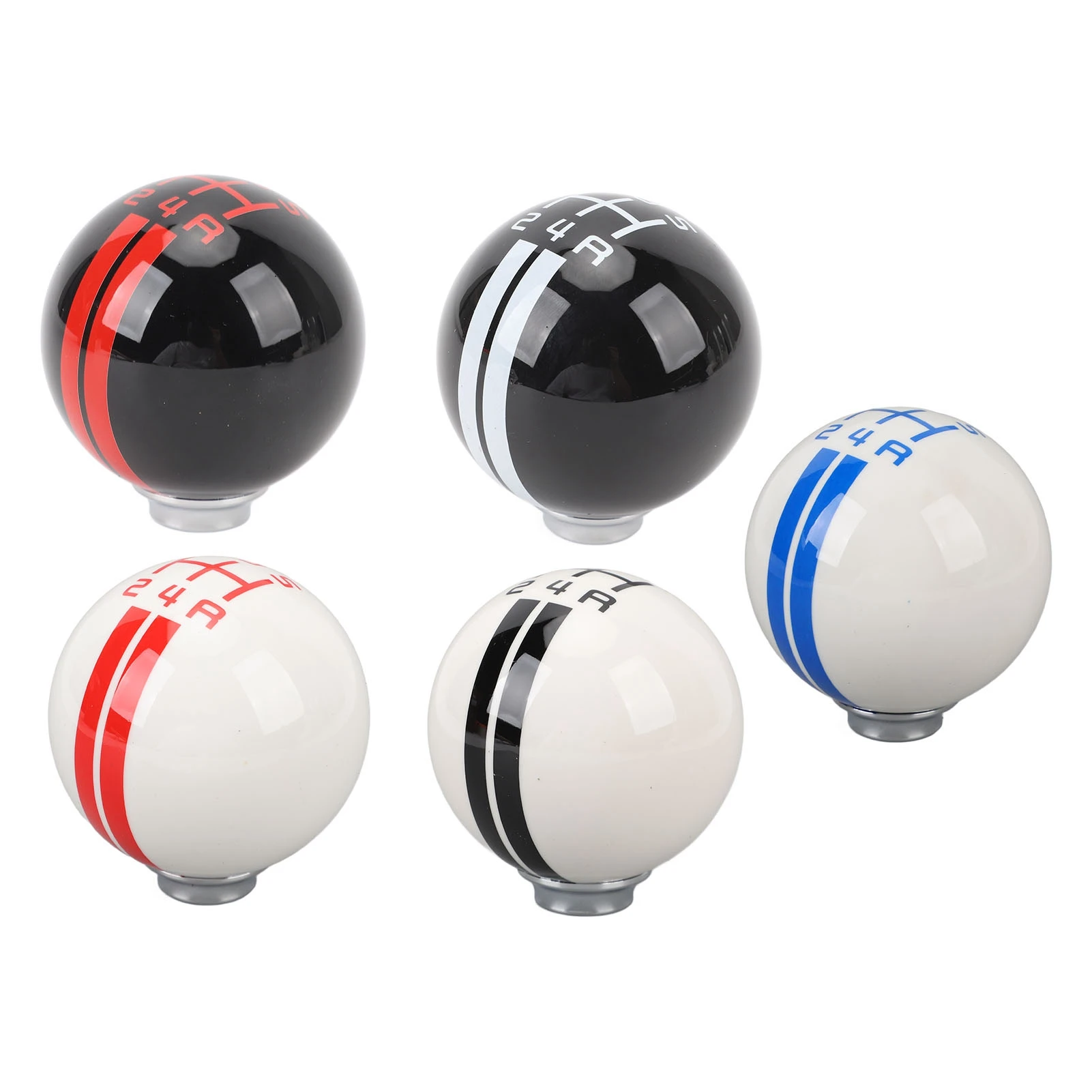 

5-скоростная автомобильная ручка переключения передач, шариковая универсальная ручка рычага переключения передач ручной коробки передач для Ford Mustang 1967-2018