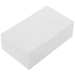 Tarjetas Flash de 200 piezas, tarjetas en blanco para aprendizaje de palabras blancas, notas pequeñas, índice de memoria, papel de negocios, para estudiar en la oficina