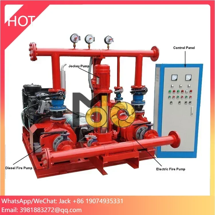 

Approved Set Cast Iron Centrifugal Water Pump for Fire Fighting Competitive 750 gpm Fire Pump