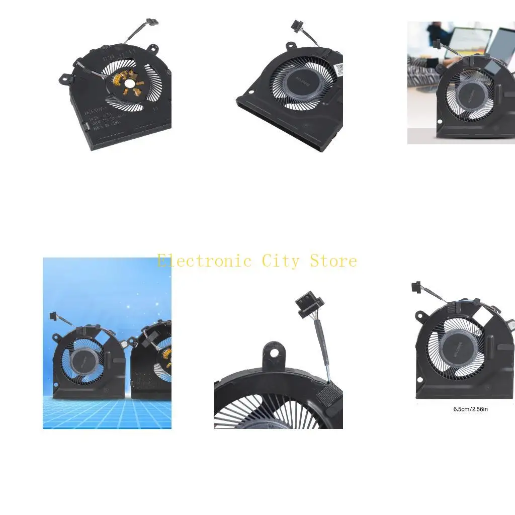 

4Pin DC5V CPU Cooling Fan Laptop CPU Coolers for 14DV TPN-Q244 TPN-Q245 TPN-Q246 HU8D