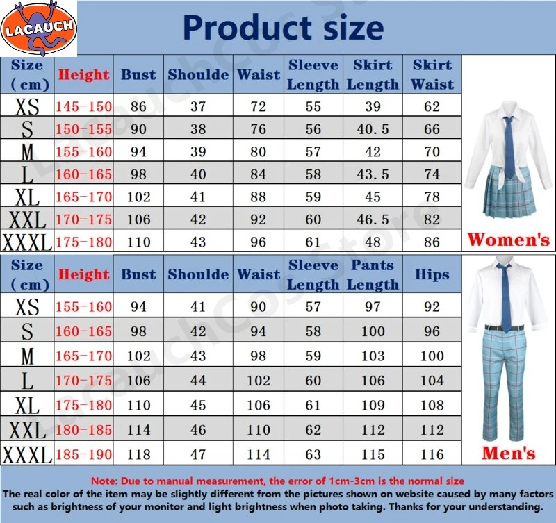 アニメ「私のドレスアップダーリン」マリン・キタガワ、五条悟コスプレ衣装、ウィッグと靴付きスクールユニフォームJK、女性と男性向け