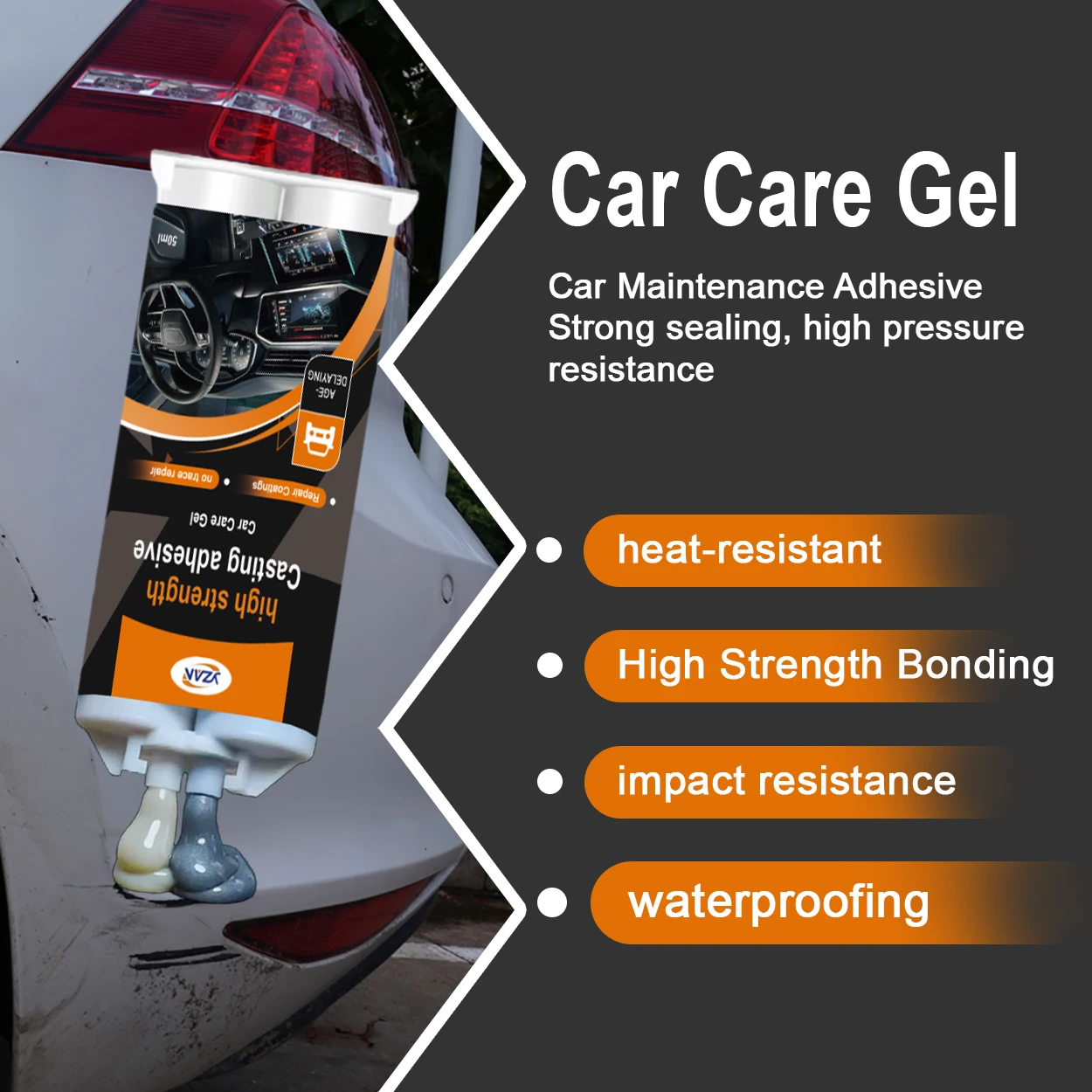 YZAN-Super-strength adhesive stick for metal restoration, automotive waterproof sealant, waterproof welding, two-component