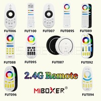NEW FUT089 FUT092 FUT088 FUT100 FUT006 4 6 8 100 Zones MiBoxer 2.4G RF Remote Wireless Controller Control RGBCCT LED Light Lamp
