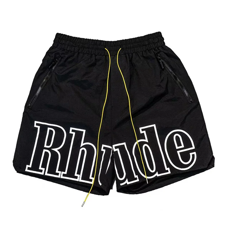 Herren Casual Shorts Sommer Laufen Fitness Trend reflektierende kurze Hosen Männer locker atmungsaktiv neue männliche Basketball