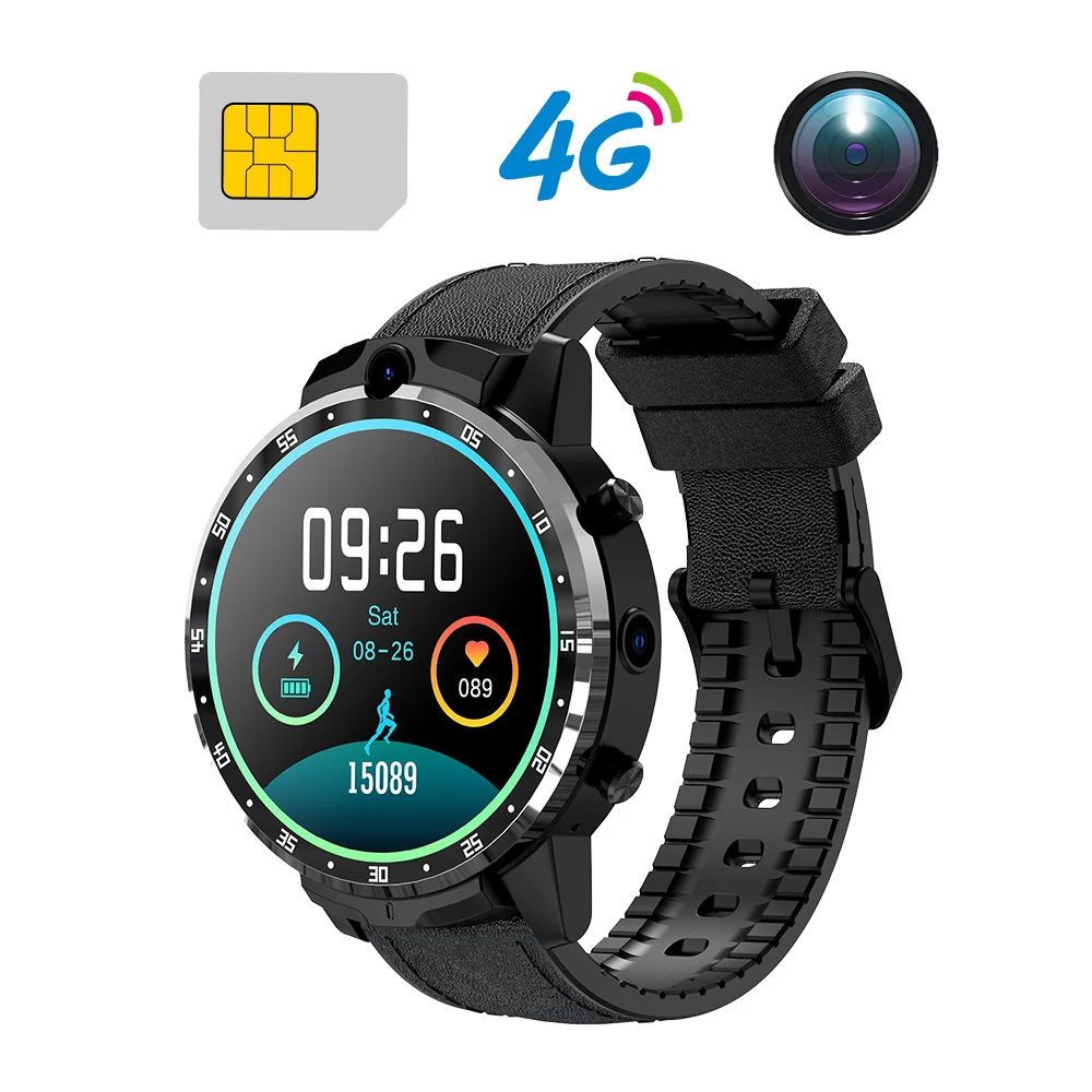 Reloj inteligente X600E 4g, dispositivo con tarjeta sim, llamadas por internet, android, banda con cámara