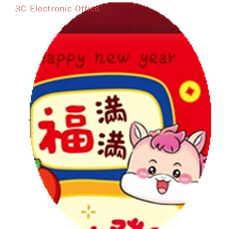 6 шт. 2026 год лошади, весенний фестиваль, красные конверты, счастливый мешок для денег, карман с благословением, китайский Новый год, украшение, подарок