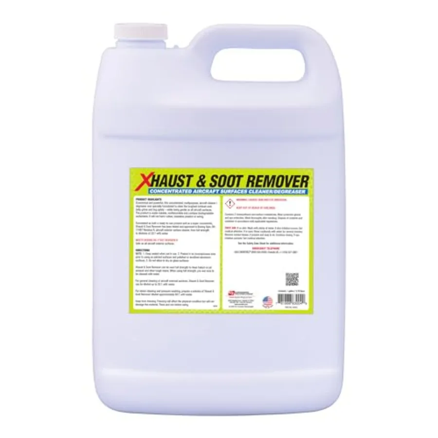Superconcentrated Cleaner Degreaser for Exhaust Soot Belly Grime Brake Dust Bug Splats Multi Purpose Aircraft Fleet Cleaning So