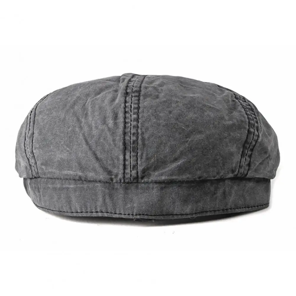 One-size Cool Berets Visor Flat Hat Spring Summer Beret Cap British Style for Holiday