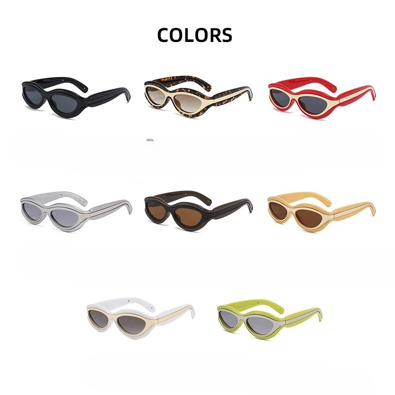 Lunettes de soleil à la mode pour hommes et femmes, vintage, haut de gamme, protection solaire, pour le tourisme d'alpinisme et la plage