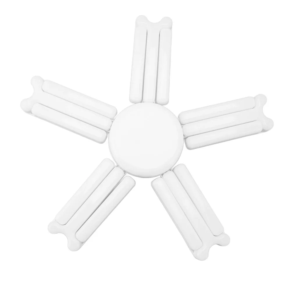 

100W LED Garage Light 6000K To 6500K AC 85-265V LED Garage Light Bulb E27 Base Foldable Adjustable Ceiling Lamp Basement