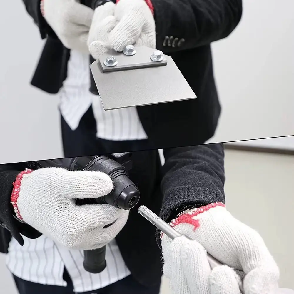 

4 Inch Floor Scraper Alloy Steel Round Shank Wall Scraper Silver Removal Rotary Hammers Parts Rotary Demolition Hammers