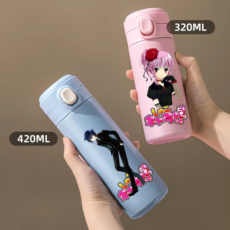 

Shugo Chara 320/420ML Thermal Cup Kids Adult Water Bottle Drinking Portable Capacity Outdoor Vacuum Cup Stainless Steel Bottle