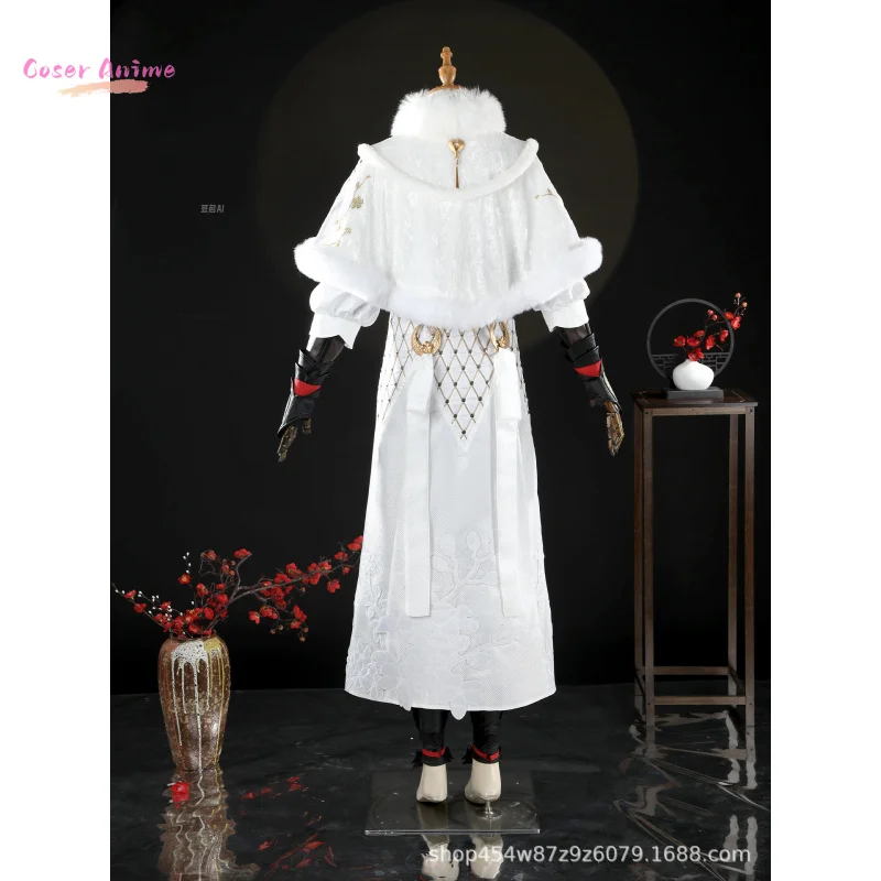 Игра Naraka: Bladepoint Justina Gu, карнавальный костюм, униформа на Хэллоуин, карнавал, вечеринку, Рождество, ролевая одежда, одежда