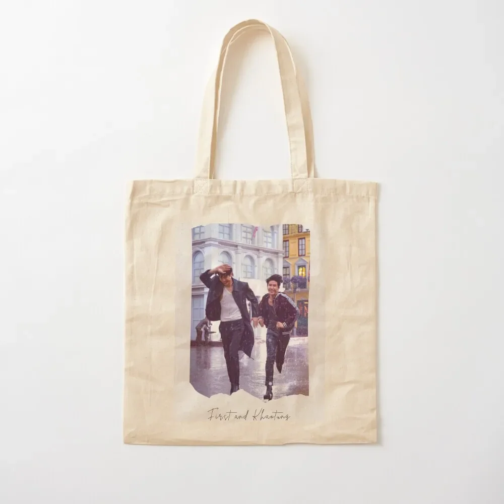 

First and Khaotung Only Friends The Eclipse Tote Bag tote bags men custom bags Shopping bags Tote Bag