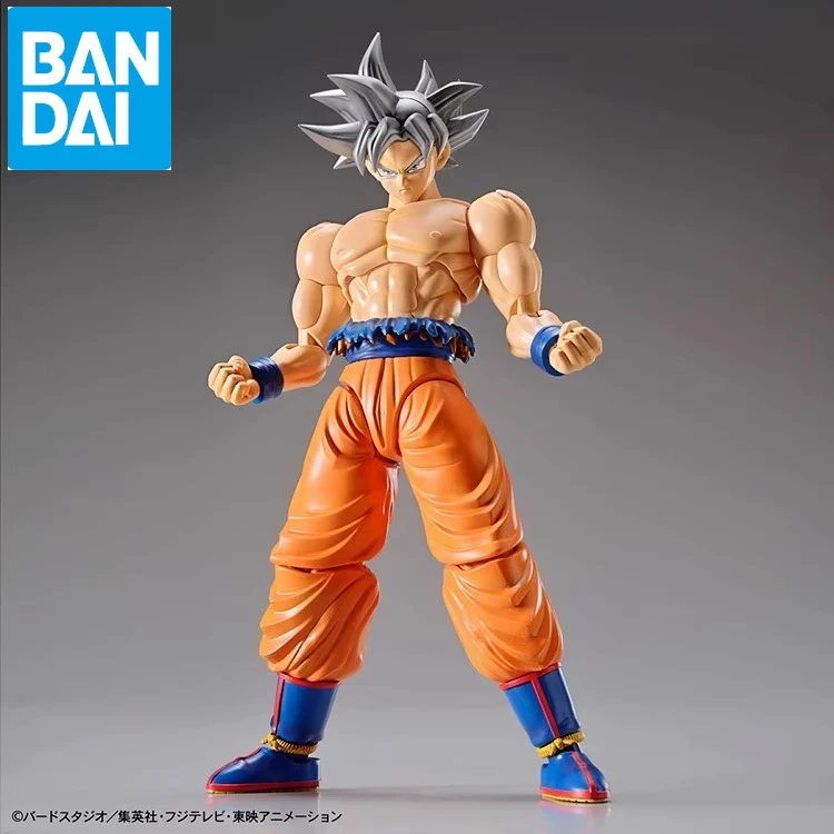 

Bandai Original Dragon Ball Super Silver Hair Sun Wukong Free Ultimate Intent Skill Action Figure Anime Model Toys Collection