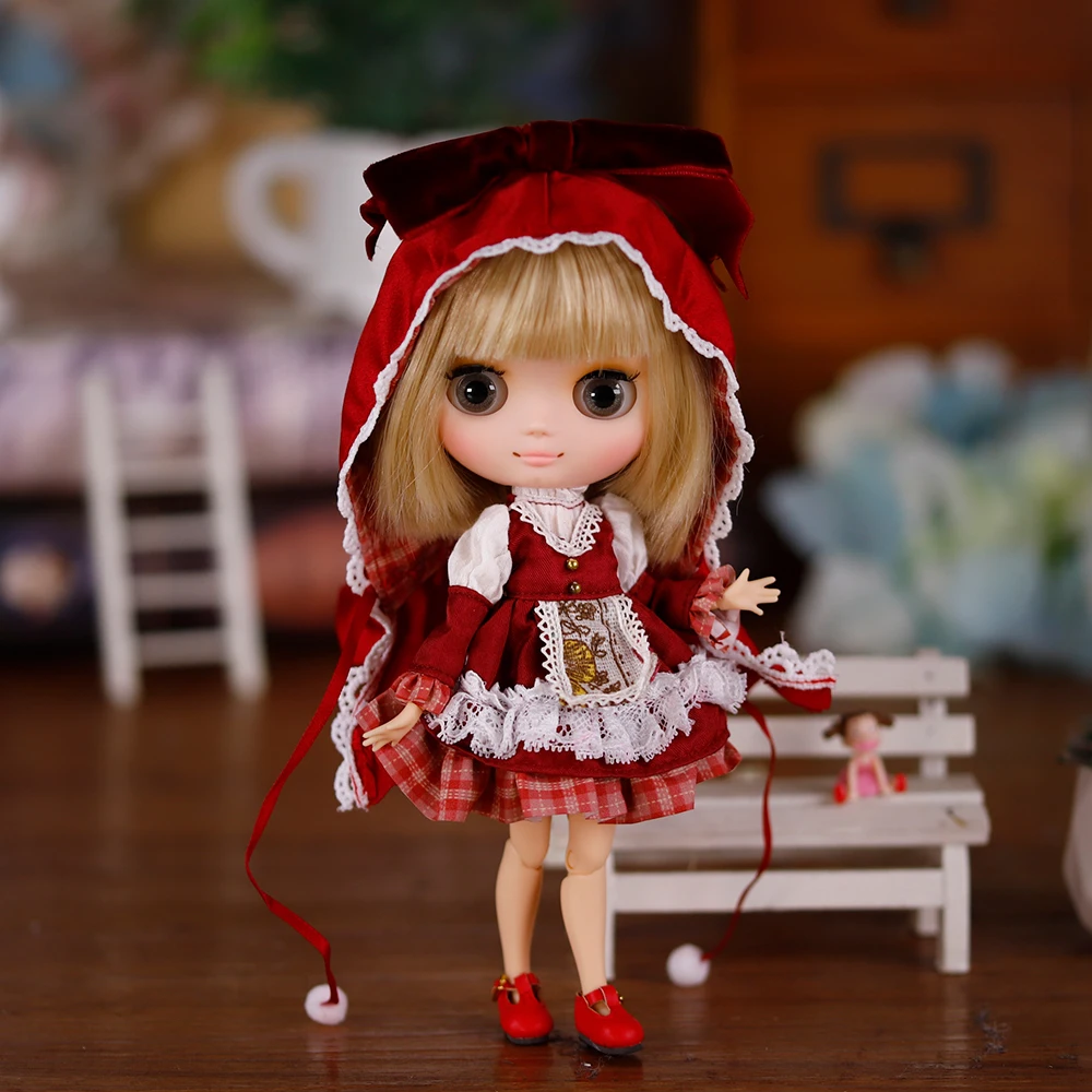 DBS 20cm medium cloth doll dress, suitable for 20cm medium cloth dolls to wear medium cloth clothes, new style