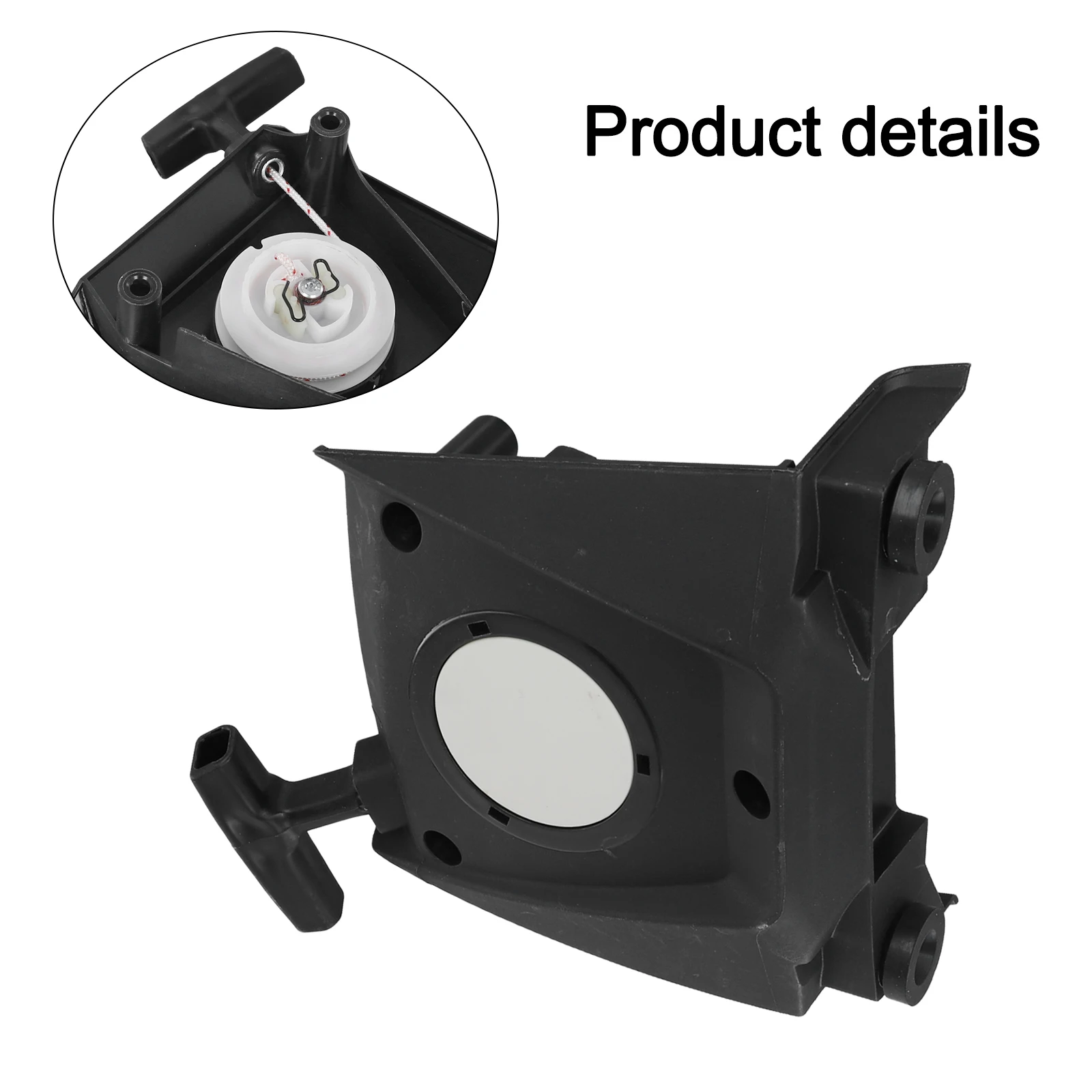 /For /Recoil /Starter For BR800 BR800X Backpack Blower Part 4283-190-4001 Black Plastic Pull Replacement