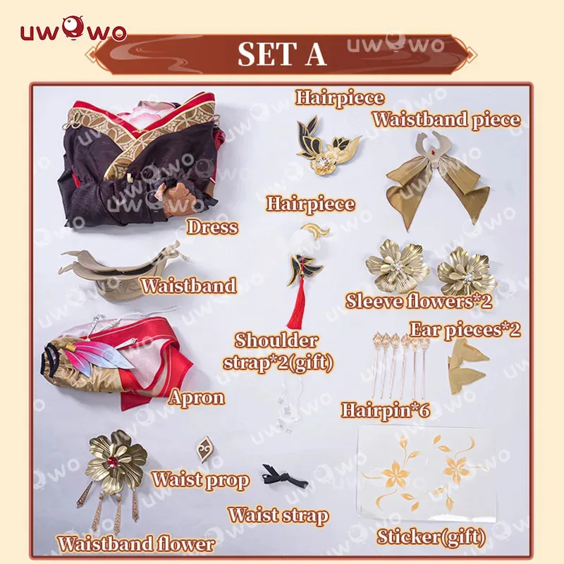 qq28LQIN STOCK UWOWO Game Honkai Star Rail Nihility Fugue SP Tingyun أزياء الهالوين التأثيرية