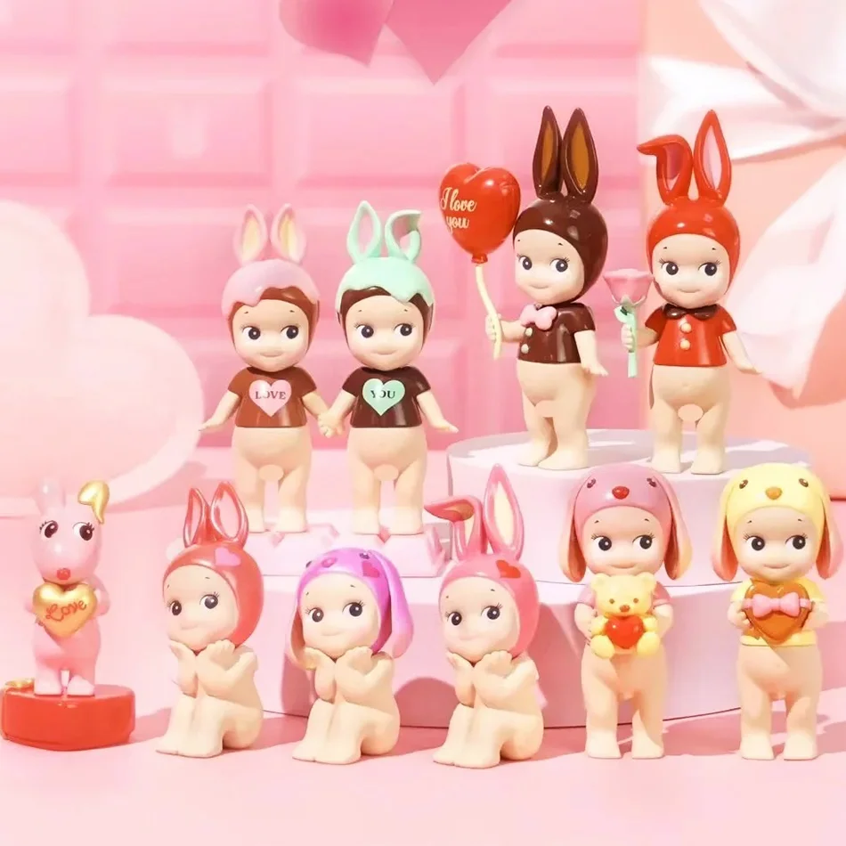 Nieuwe Party Angel Valentijnsdag Serie Blind Box Auto Decoratie Desktop Computer Scherm Cupido Hand Mode Pop Verjaardagscadeau