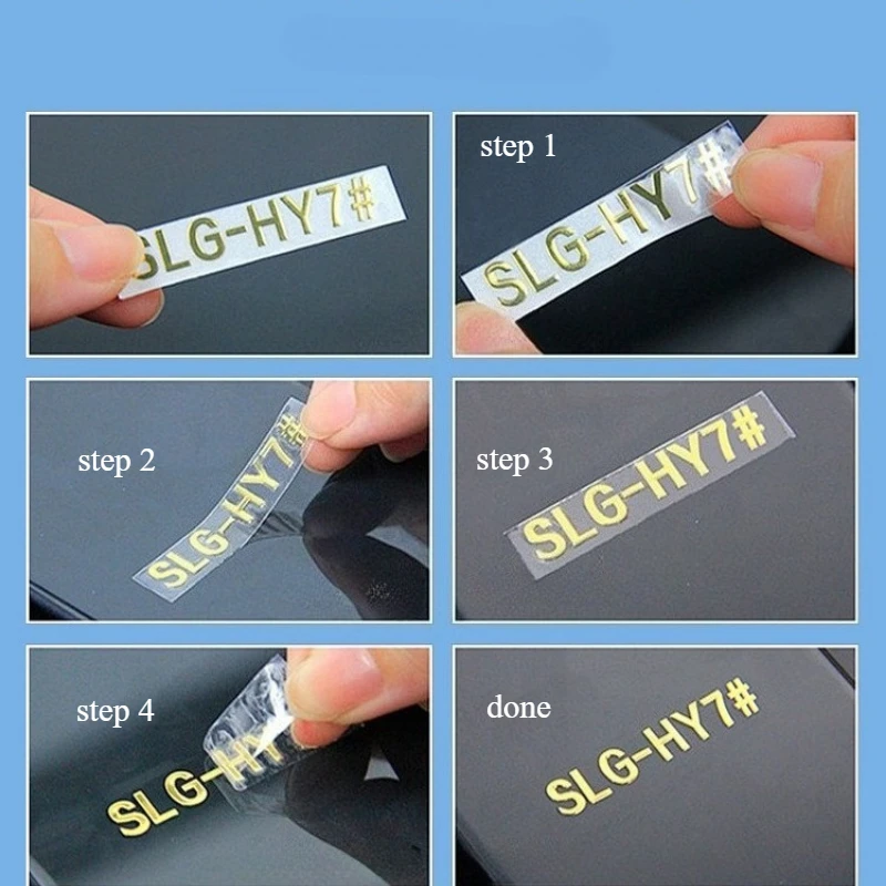 10pcs Custom Transfer Sticker UV Printing Name Lable Sticker Any Size Logo Personalized No-background Sticker