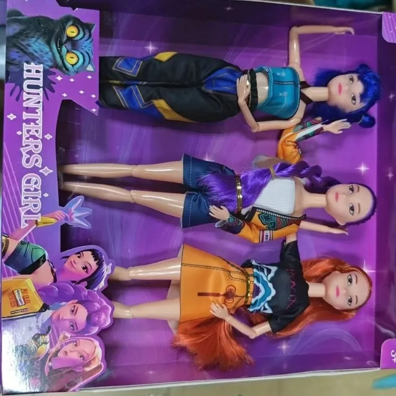 2025 Kpop Demon Hunters actiefiguur speelgoedset - Derpy Rumi Mira Zoey Sussy beeldjes pop voor fans kerstcadeaus