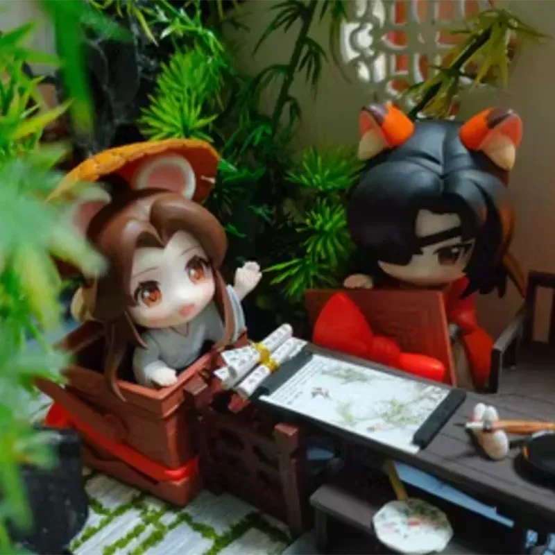 

Heaven Officials Blessing Tian Guan Ci Fu Xie Lian Hua Cheng Q Version Happy Birthday Fangxin Ruixian Anime Action Figure Gifts