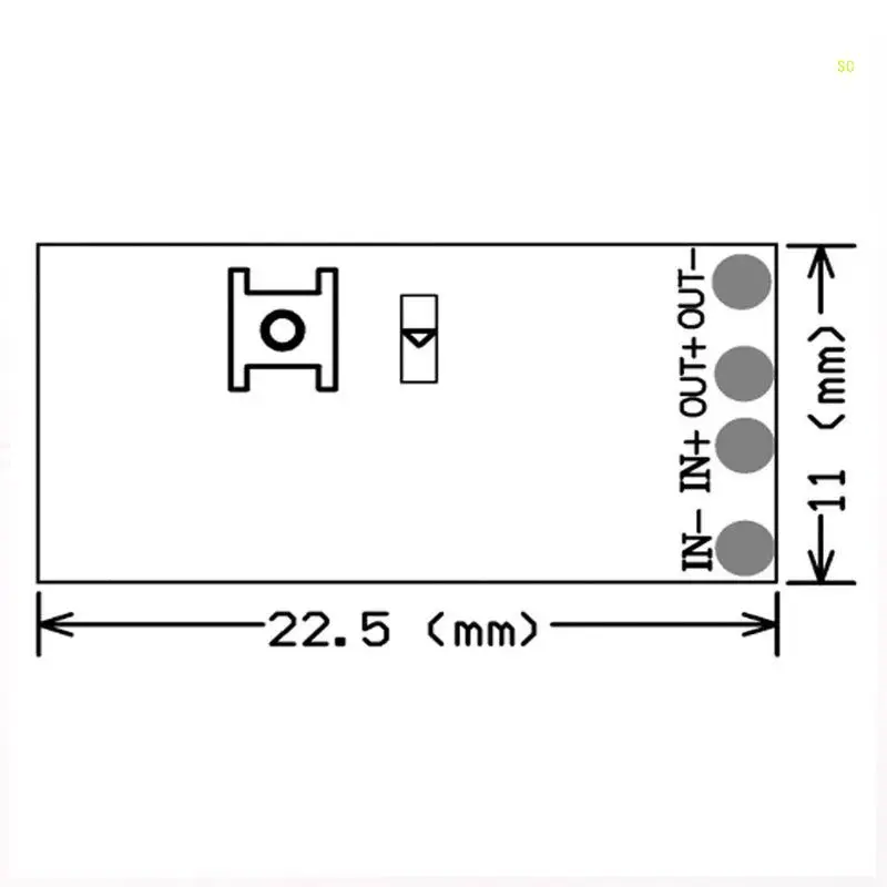 Universal DIY 433 Mhz 1CH RF Receiver Wireless Remote Control Micro Module LED Light Remote Dropshipping