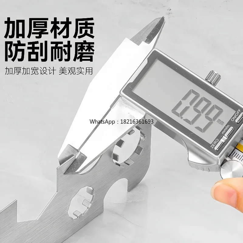 New Store Stainless Steel Removal Wrench Multi-functional Universal Water Inlet Pipe Accessories