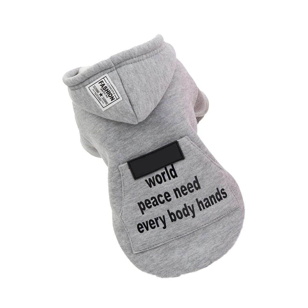 

Dog Hoodies Pet Dog Clothes Warm Radish Design Cotton Sweater Grey Xxl Size Cozy Outdoor Winter Pet Supplies Warm Sweater