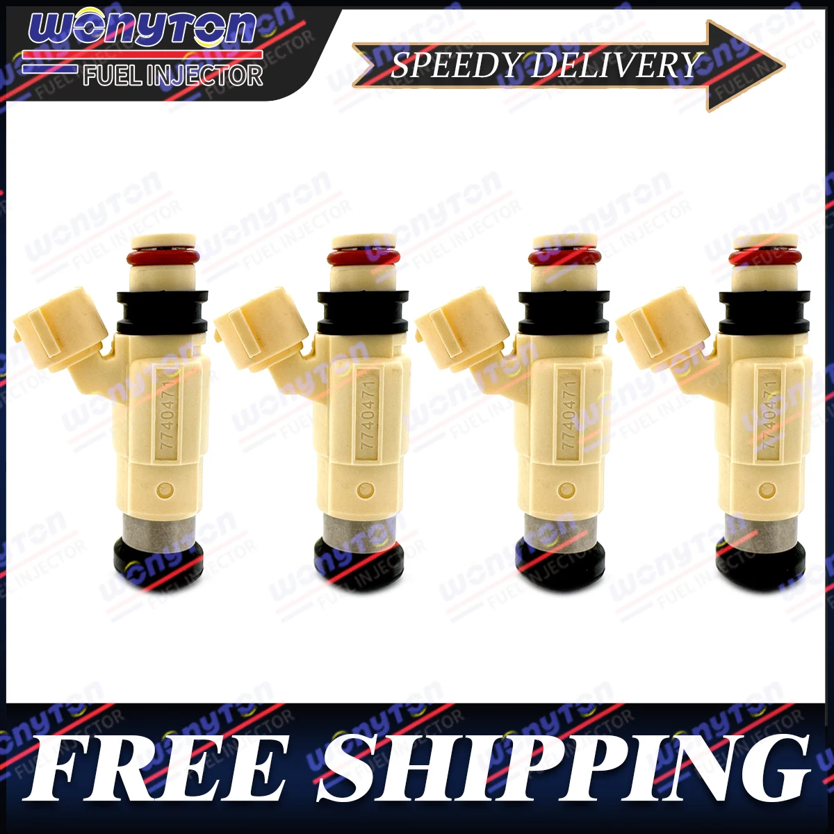 4 X Fuel Injectors For 2003 Mitsubishi Outlander 2.4L-L4 FJ941 INP774 cdh240